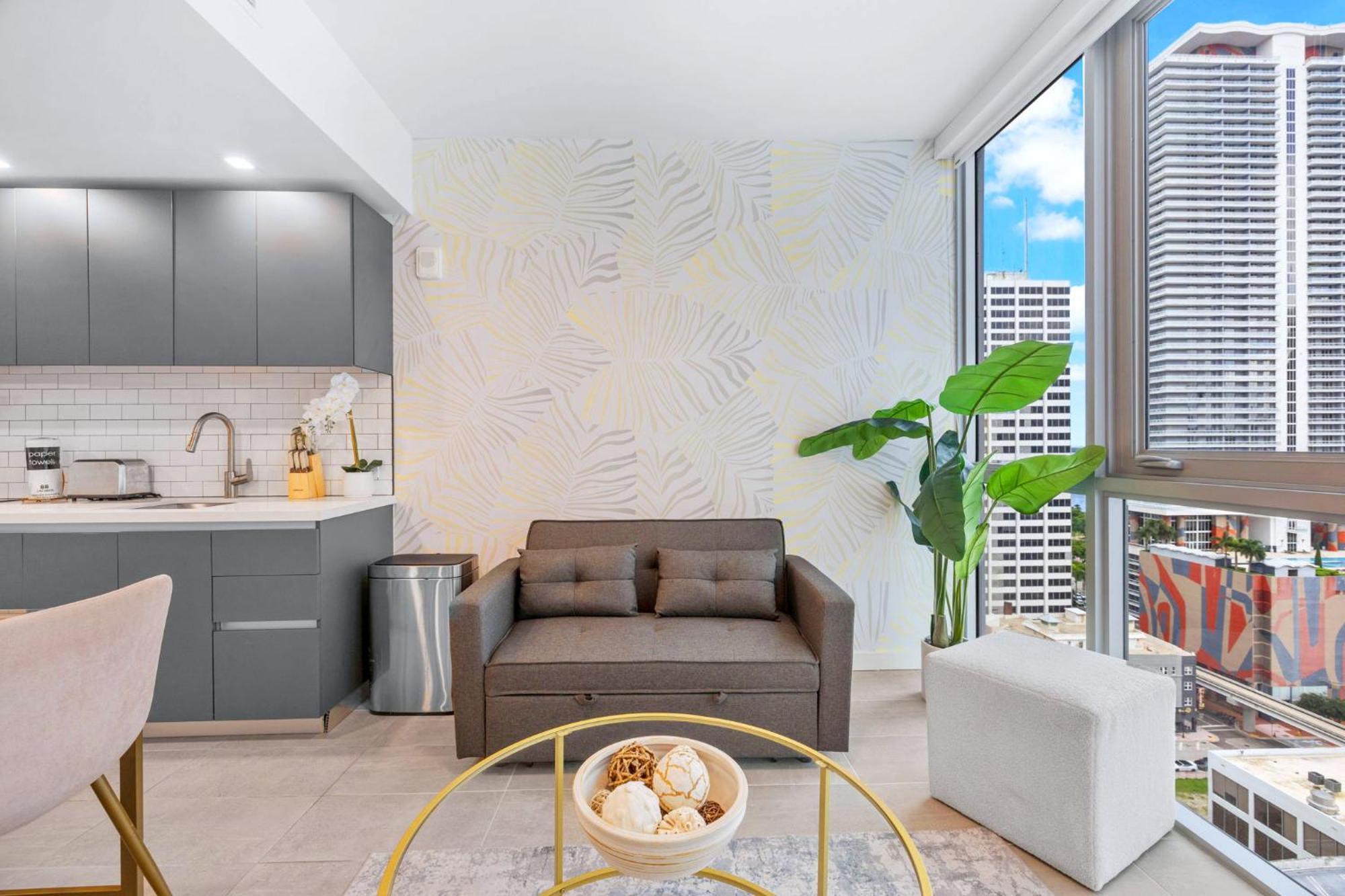 Stylish Stay In The Heart Of Miami - Walk To Bayside & Bayfront Park Dış mekan fotoğraf